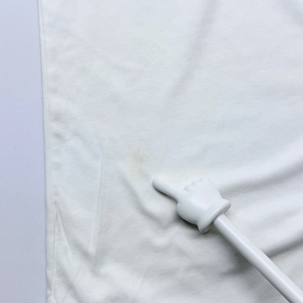 Banana Republic Mens XL White Dress Polo Short Sleeve Cotton Solid Shirt